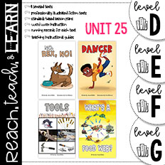 Guided Reading Lower Levels - Simply Skilled Teaching